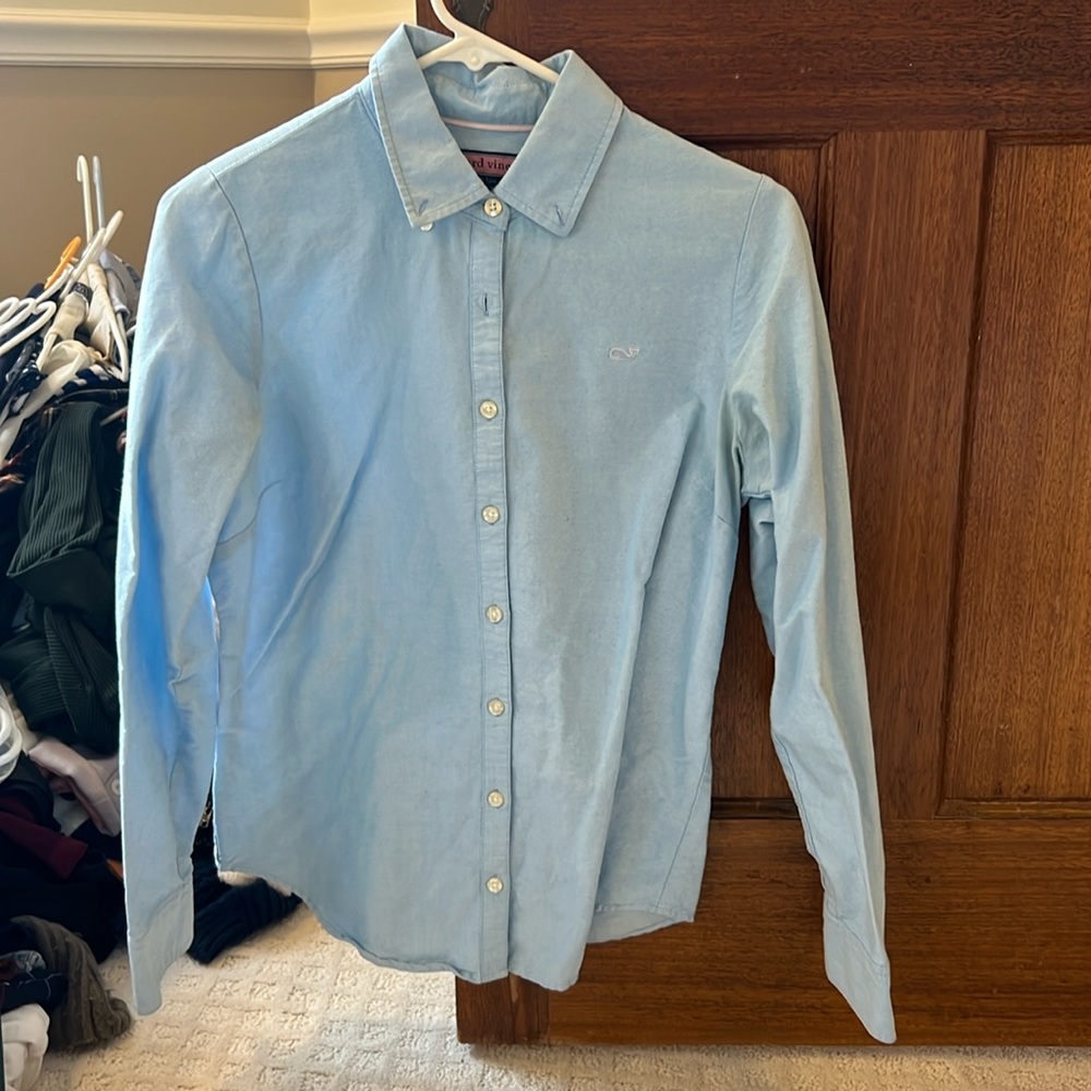 Vineyard Vines Blue Button Down